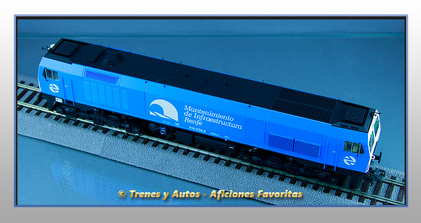 Locomotora diésel Serie 319 "Mantenimiento de Infraestructuras" - Renfe