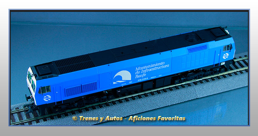 Locomotora diésel Serie 319 "Mantenimiento de Infraestructuras" - Renfe