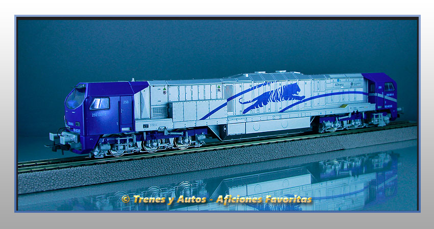 Locomotora diésel Serie 250 "Blue Tiger" - Privada