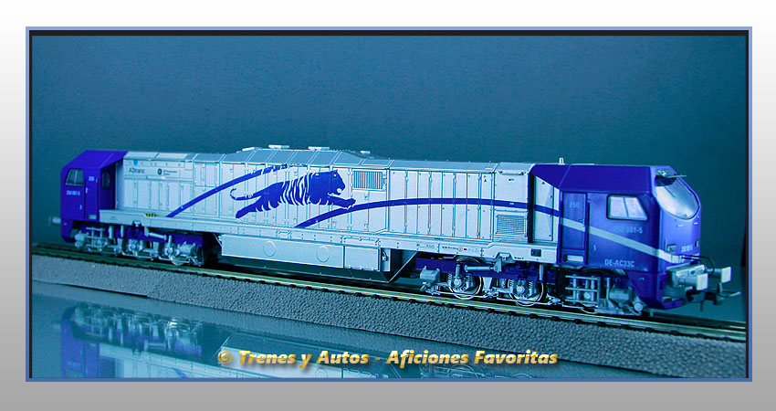 Locomotora diésel Serie 250 "Blue Tiger" - Privada
