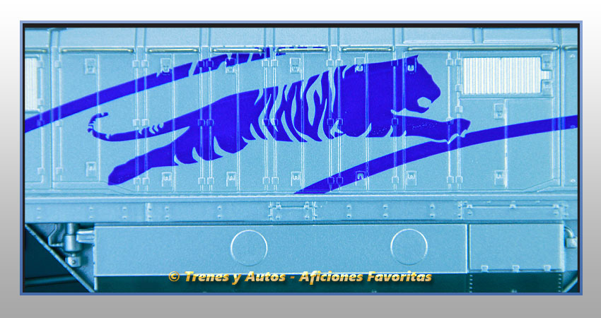 Locomotora diésel Serie 250 "Blue Tiger" - Privada