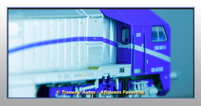 Locomotora diésel Serie 250 "Blue Tiger" - Privada
