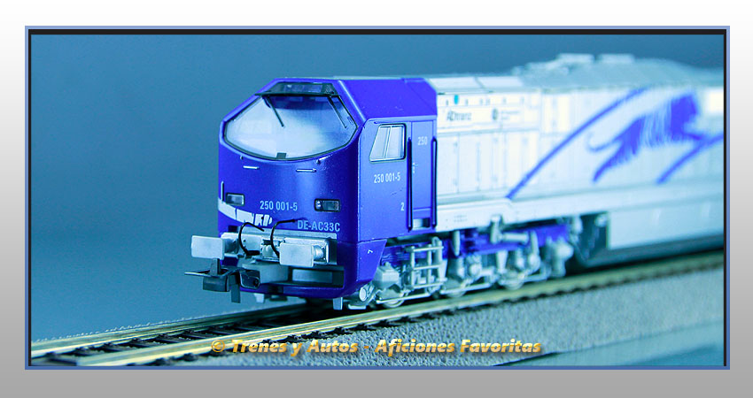 Locomotora diésel Serie 250 "Blue Tiger" - Privada