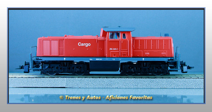 Locomotora diésel Serie 294 "Cargo" - DB