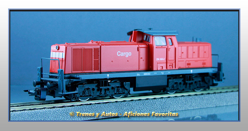 Locomotora diésel Serie 294 "Cargo" - DB