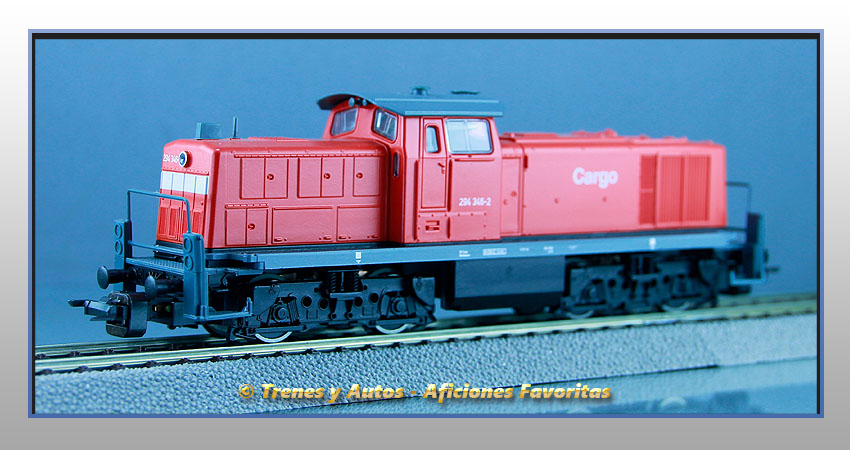 Locomotora diésel Serie 294 "Cargo" - DB
