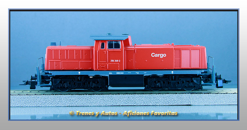 Locomotora diésel Serie 294 "Cargo" - DB