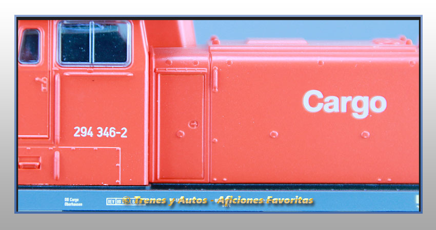 Locomotora diésel Serie 294 "Cargo" - DB