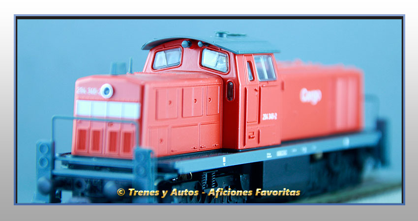 Locomotora diésel Serie 294 "Cargo" - DB