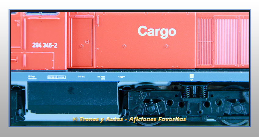 Locomotora diésel Serie 294 "Cargo" - DB