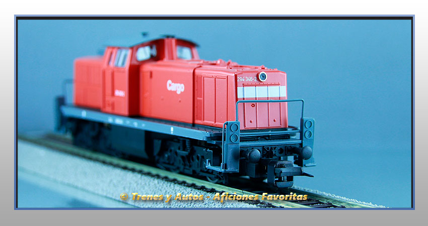 Locomotora diésel Serie 294 "Cargo" - DB