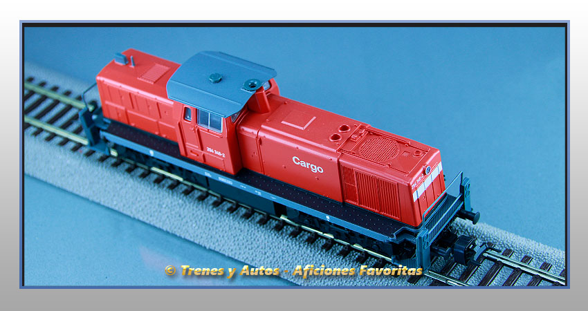 Locomotora diésel Serie 294 "Cargo" - DB