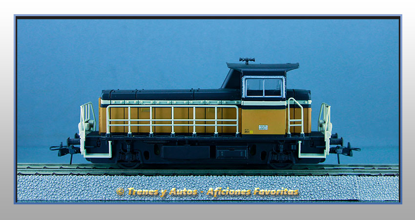 Locomotora diésel maniobras Y-8000 - SNCF