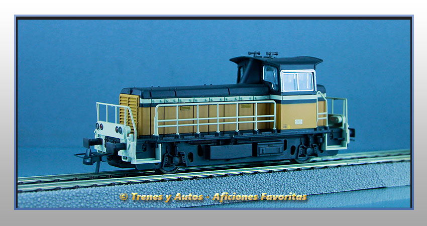Locomotora diésel maniobras Y-8000 - SNCF