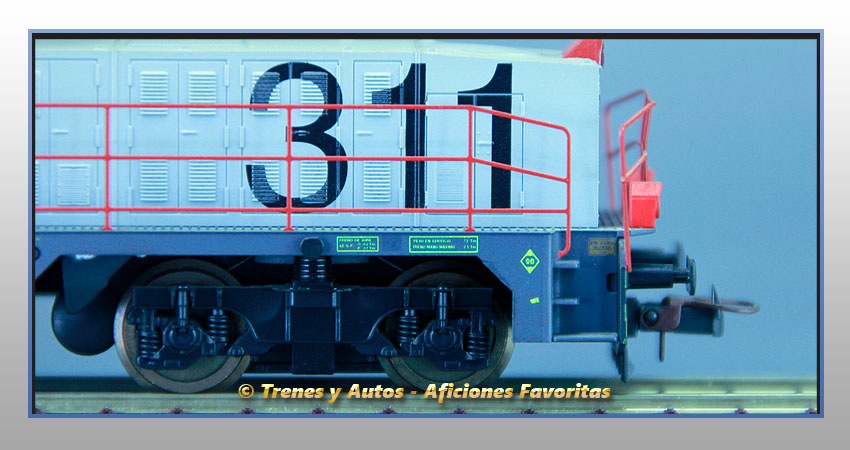 Locomotora diésel Serie 311 - Renfe