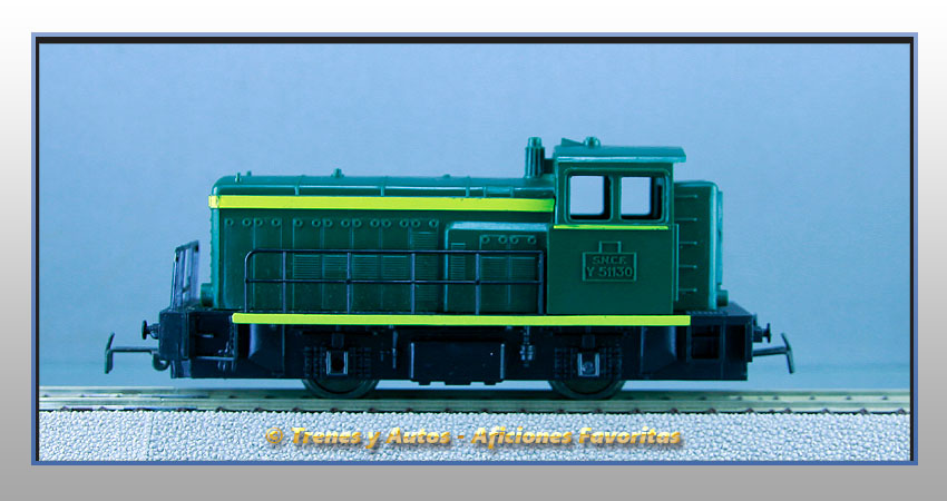 Locomotora diésel maniobras Serie Y5100 - SNCF