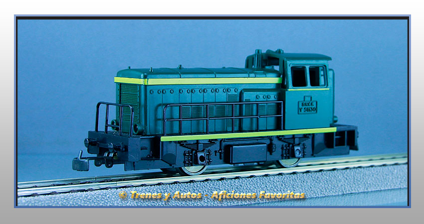 Locomotora diésel maniobras Serie Y5100 - SNCF