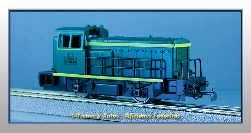 Locomotora diésel maniobras Serie Y5100 - SNCF