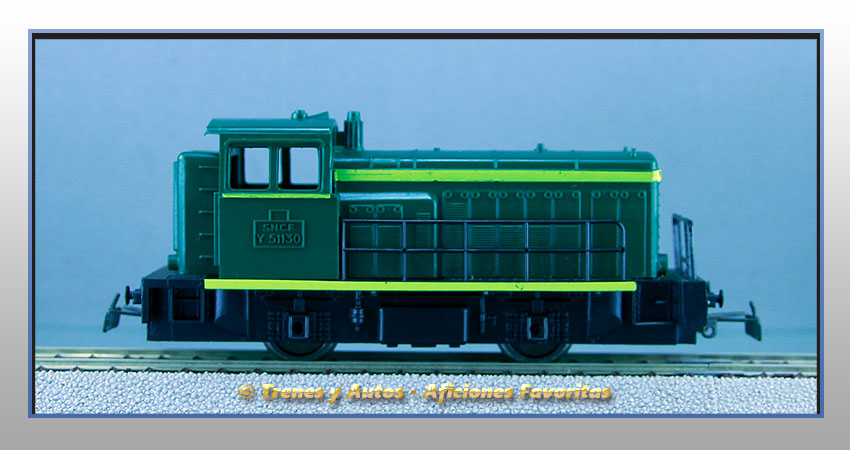Locomotora diésel maniobras Serie Y5100 - SNCF