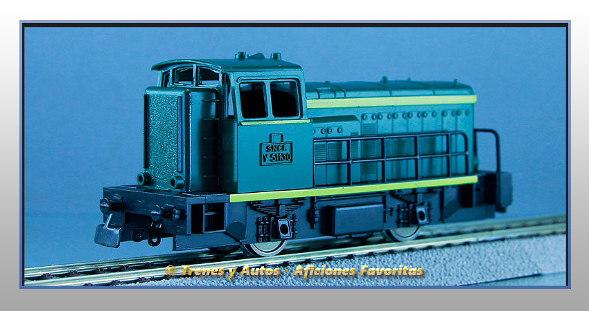 Locomotora diésel maniobras Serie Y5100 - SNCF