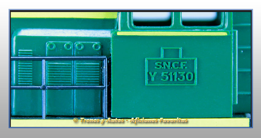 Locomotora diésel maniobras Serie Y5100 - SNCF