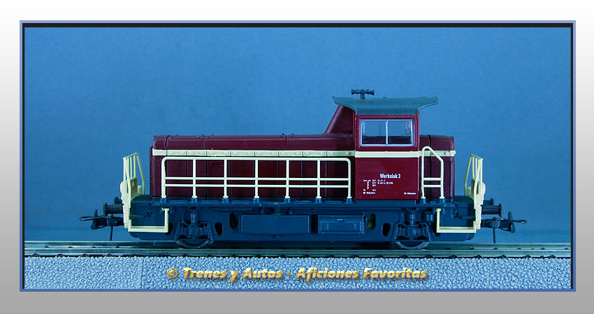 Locomotora diésel maniobras Y-8000 Werkslok -DB