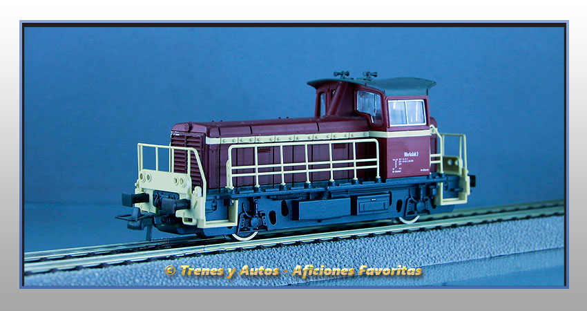 Locomotora diésel maniobras Y-8000 Werkslok -DB