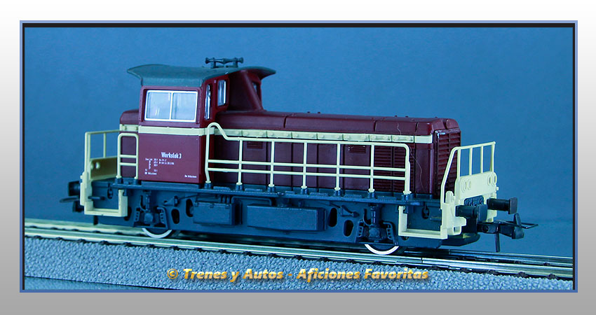 Locomotora diésel maniobras Y-8000 Werkslok -DB