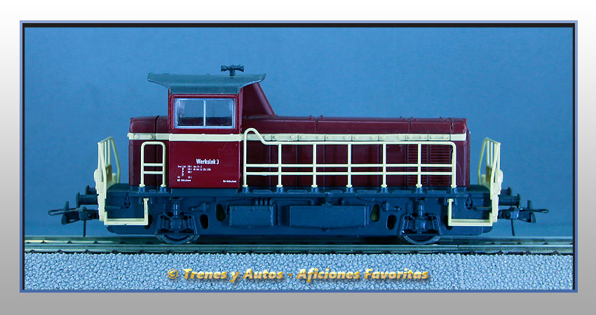 Locomotora diésel maniobras Y-8000 Werkslok -DB