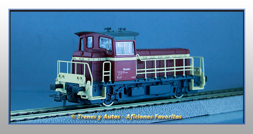 Locomotora diésel maniobras Y-8000 Werkslok -DB