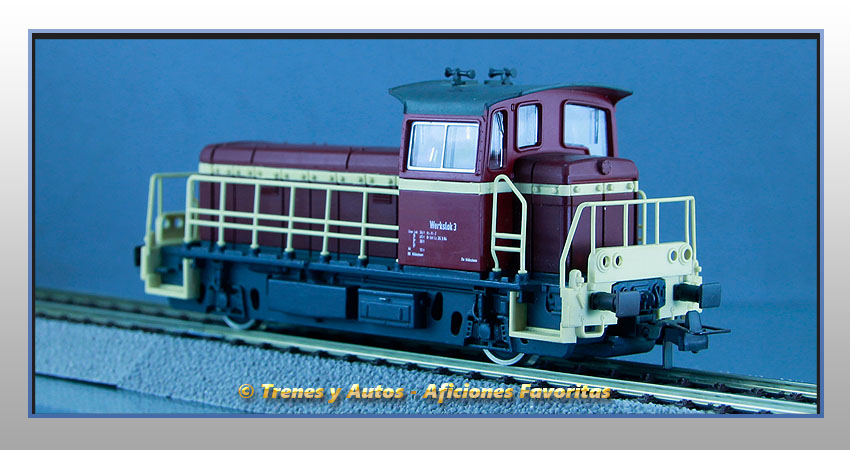 Locomotora diésel maniobras Y-8000 Werkslok -DB