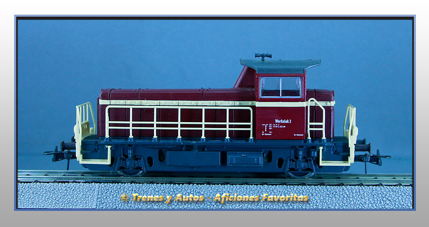 Locomotora diésel maniobras Y-8000 Werkslok -DB