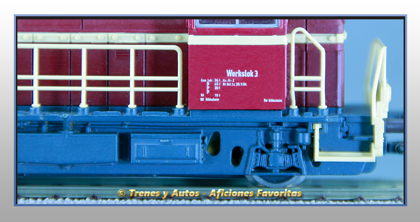 Locomotora diésel maniobras Y-8000 Werkslok -DB