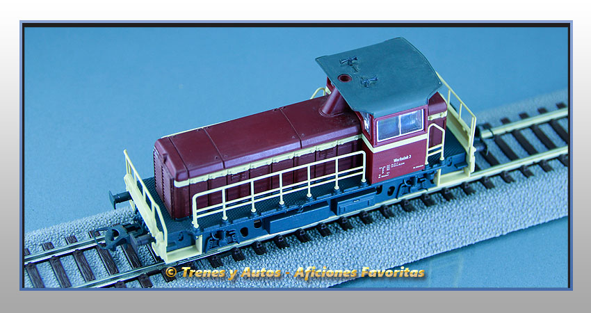 Locomotora diésel maniobras Y-8000 Werkslok -DB