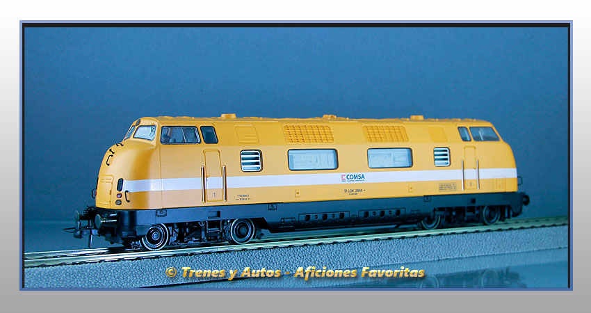 Locomotora diésel Serie 312 "COMSA" - Renfe
