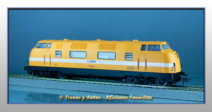 Locomotora diésel Serie 312 "COMSA" - Renfe