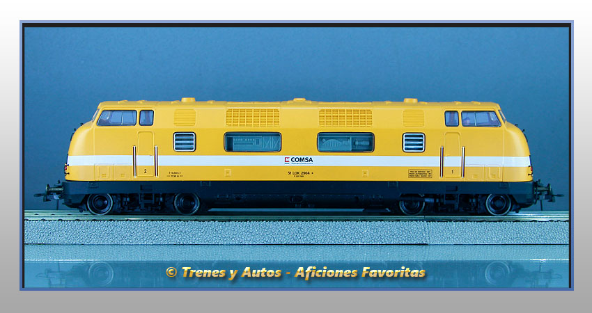 Locomotora diésel Serie 312 "COMSA" - Renfe