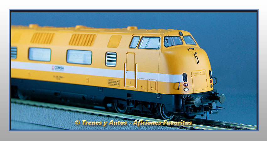 Locomotora diésel Serie 312 "COMSA" - Renfe