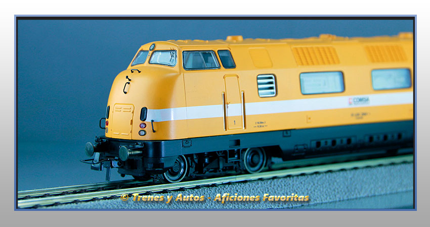Locomotora diésel Serie 312 "COMSA" - Renfe