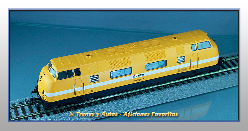 Locomotora diésel Serie 312 "COMSA" - Renfe