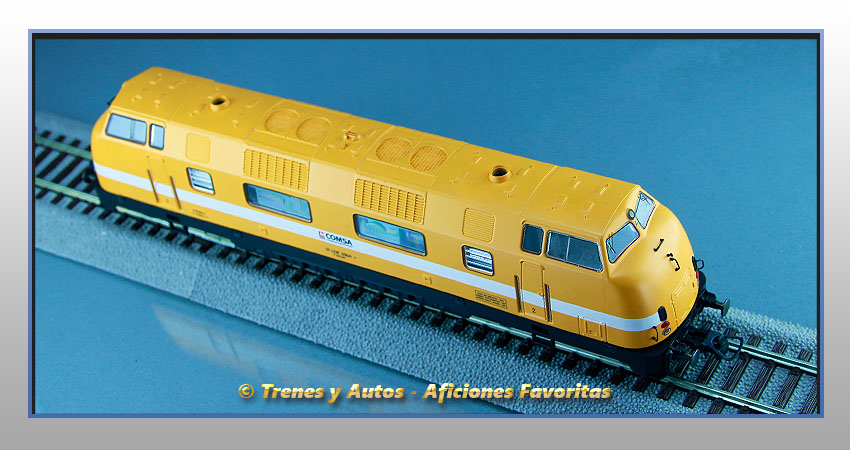 Locomotora diésel Serie 312 "COMSA" - Renfe