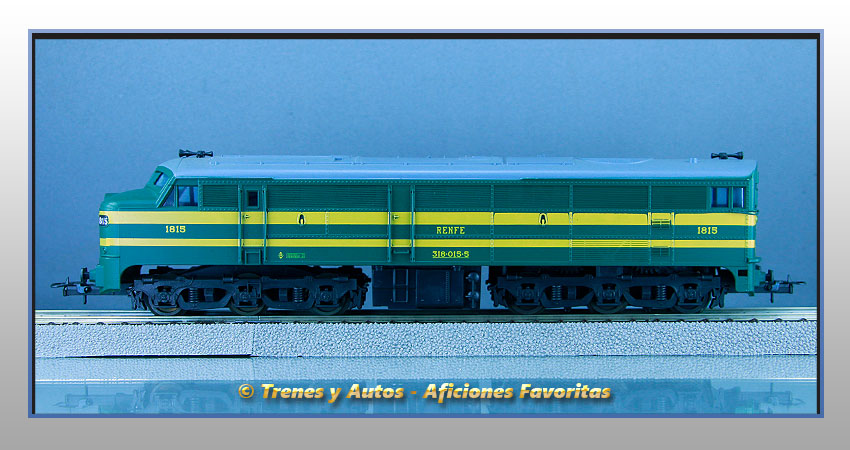 Locomotora diésel Serie 318 - Renfe