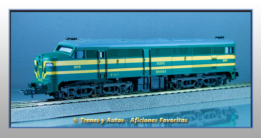 Locomotora diésel Serie 318 - Renfe