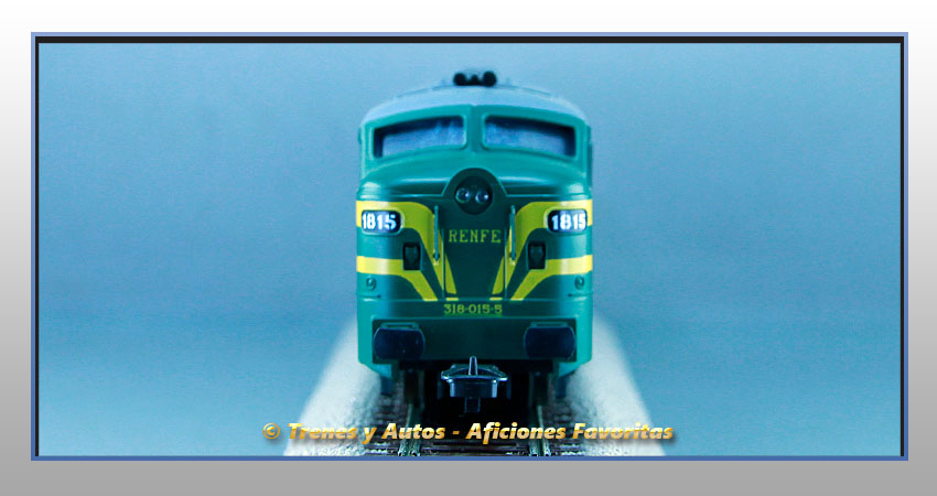 Locomotora diésel Serie 318 - Renfe