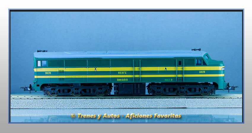 Locomotora diésel Serie 318 - Renfe