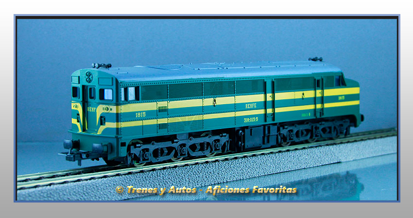 Locomotora diésel Serie 318 - Renfe