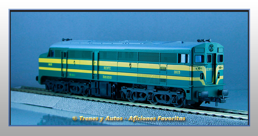 Locomotora diésel Serie 318 - Renfe