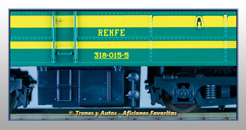 Locomotora diésel Serie 318 - Renfe