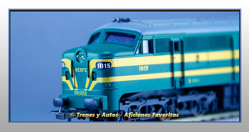 Locomotora diésel Serie 318 - Renfe