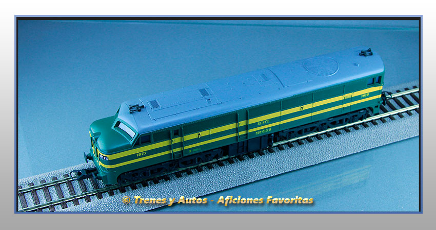 Locomotora diésel Serie 318 - Renfe
